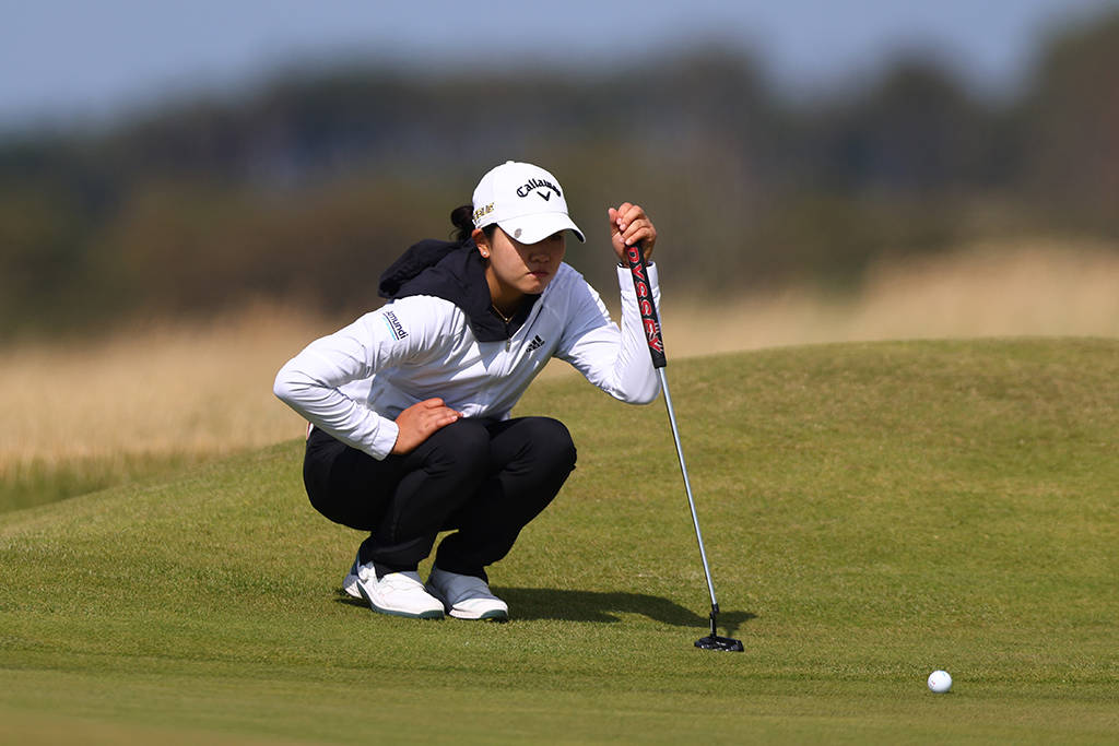 Zhang set for Smyth Salver | AIG Women's Open